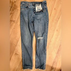 Levi’s 501 Skinny Jeans 31x30